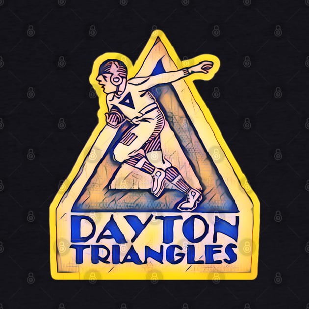 Dayton Triangles Football by Kitta’s Shop